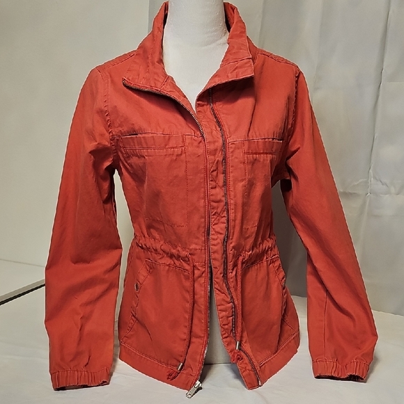 Old Navy Jackets & Blazers - Old Navy Women's Utility Jacket in Rust Red